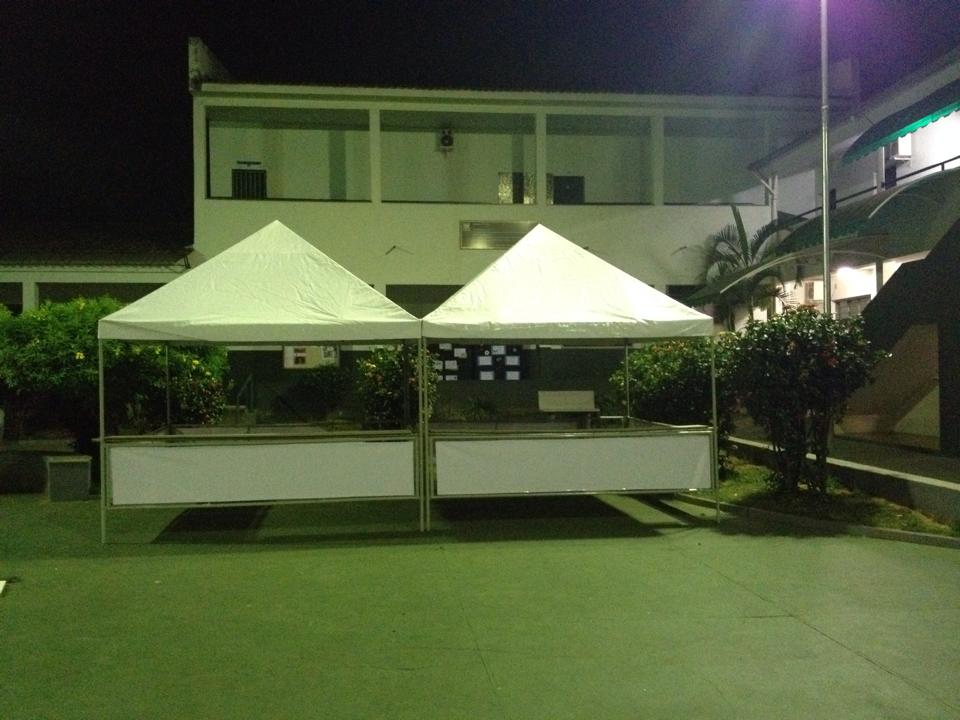Tendas e barraquinhas para Colégio Tiradentes de Patos de Minas
